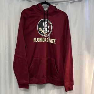 Colosseum Men's Maroon Florida State Hoodie Sweatshirt